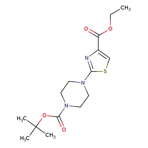 Ethyl 2-(4-(tert-butoxycarbonyl)piperazin-1-yl)thiazole-4-carboxylate