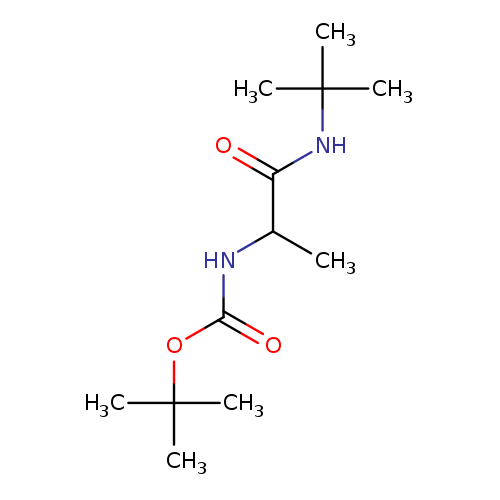 N-t-Butyl 2-(BOC-amino)propanamide