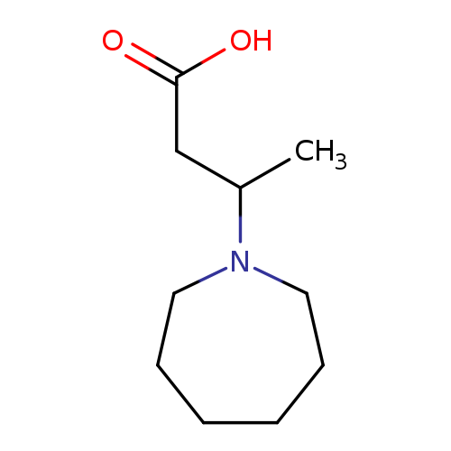 3-(1-Azepanyl)butanoic acid