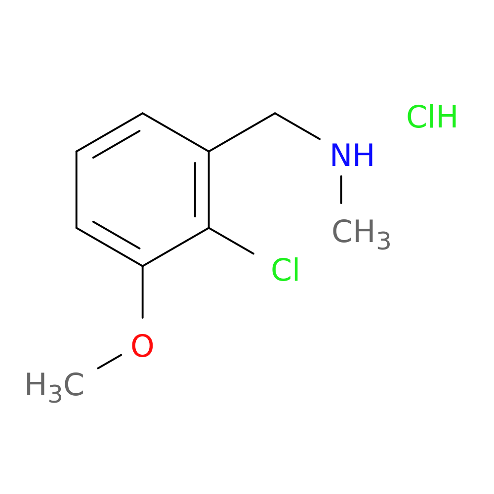 [(2-chloro-3-methoxyphenyl)methyl](methyl)amine hydrochloride