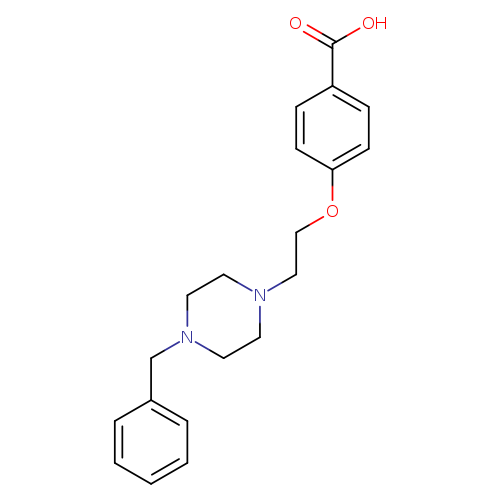 4-(2-(4-Benzylpiperazin-1-yl)ethoxy)benzoic acid