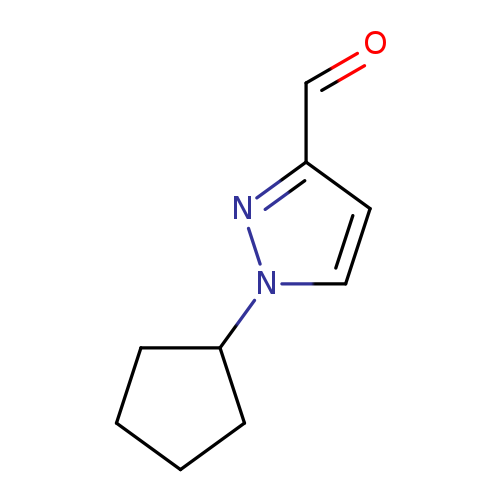 1-cyclopentyl-1H-pyrazole-3-carbaldehyde
