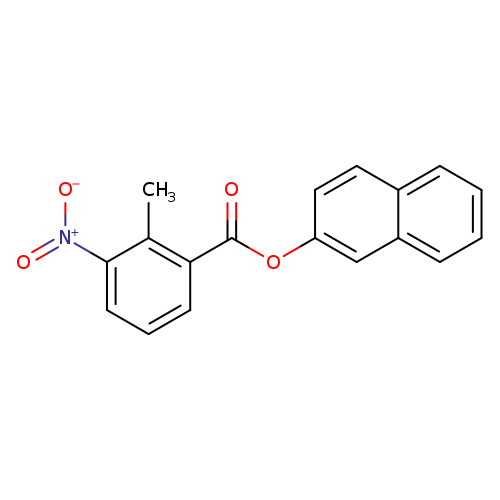 naphthalen-2-yl 2-methyl-3-nitrobenzoate