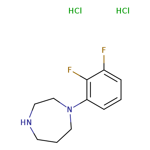 1-(2,3-difluorophenyl)-1,4-diazepane dihydrochloride