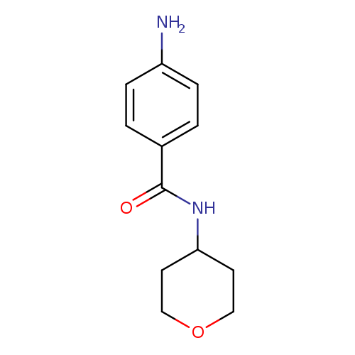 4-Amino-n-(oxan-4-yl)benzamide