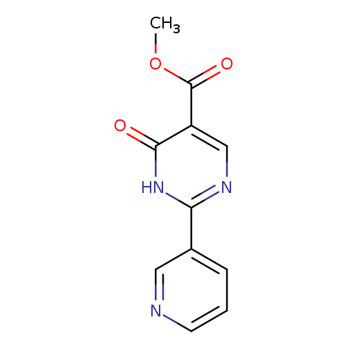 Methyl 6-oxo-2-(pyridin-3-yl)-1,6-dihydropyrimidine-5-carboxylate