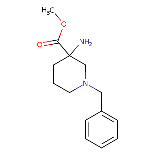3-Piperidinecarboxylicacid, 3-amino-1-(phenylmethyl)-, methyl ester