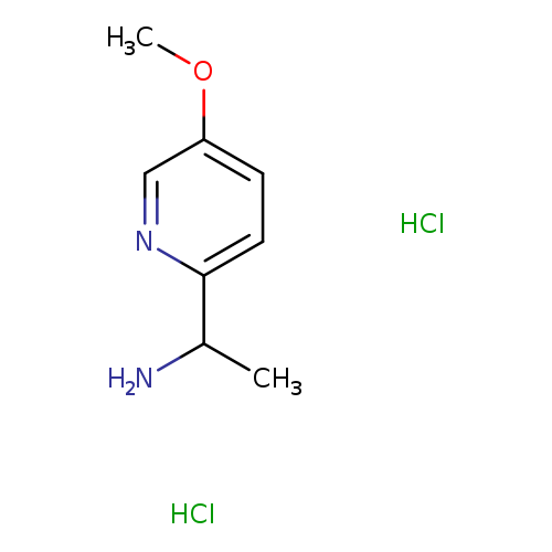 1-(5-methoxypyridin-2-yl)ethan-1-amine dihydrochloride