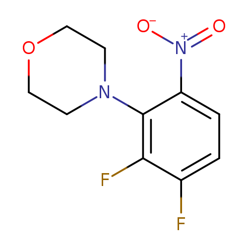 4-(2,3-difluoro-6-nitrophenyl)morpholine