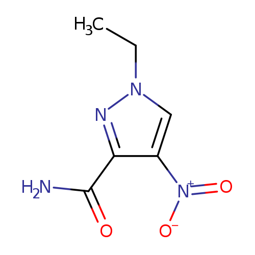 1-ethyl-4-nitro-1H-pyrazole-3-carboxamide