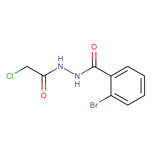 2-bromo-N'-(2-chloroacetyl)benzohydrazide
