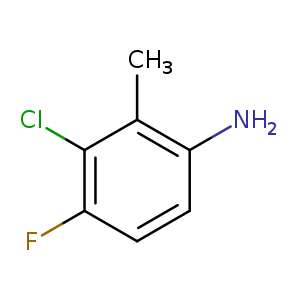 3-Chloro-4-fluoro-2-methylaniline