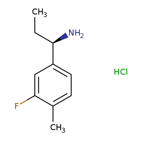 (1R)-1-(3-FLUORO-4-METHYLPHENYL)PROPYLAMINE HYDROCHLORIDE