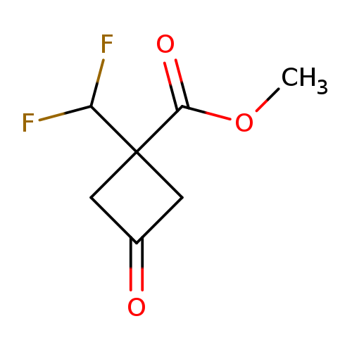 methyl1-(difluoromethyl)-3-oxocyclobutane-1-carboxylate