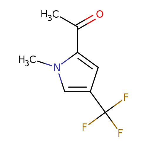 1-[1-methyl-4-(trifluoromethyl)-1H-pyrrol-2-yl]ethan-1-one
