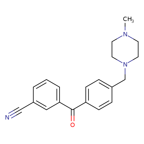 3-CYANO-4'-(4-METHYLPIPERAZIN-1-YLMETHYL)BENZOPHENONE