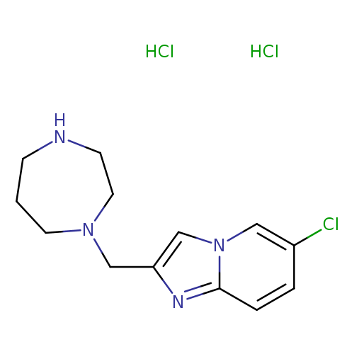 1-((6-Chloroimidazo[1,2-a]pyridin-2-yl)methyl)-1,4-diazepane dihydrochloride