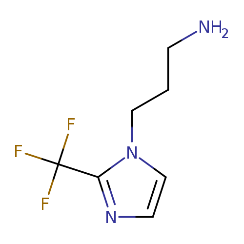 3-[2-(trifluoromethyl)-1H-imidazol-1-yl]propan-1-amine
