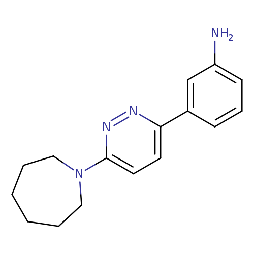 3-[6-(azepan-1-yl)pyridazin-3-yl]aniline