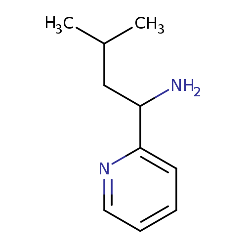 3-Methyl-1-(2-pyridyl)-1-butylamine