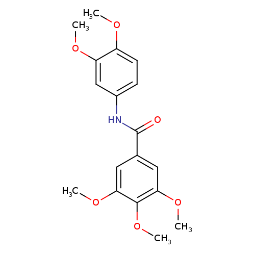 N-(3,4-DIMETHOXYPHENYL)-3,4,5-TRIMETHOXY-BENZAMIDE