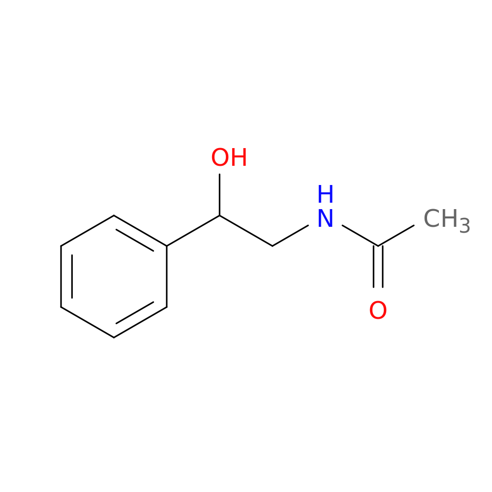 N-(2-hydroxy-2-phenylethyl)acetamide
