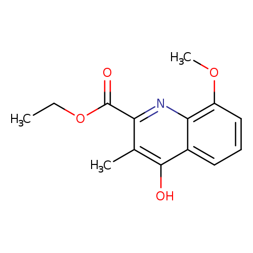 ethyl 4-hydroxy-8-methoxy-3-methylquinoline-2-carboxylate
