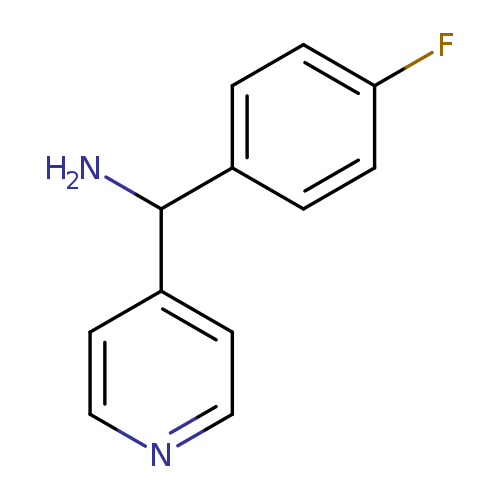 (4-Fluorophenyl)(pyridin-4-yl)methanamine