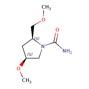 (2S,4S)-4-methoxy-2-(methoxymethyl)pyrrolidine-1-carboxamide
