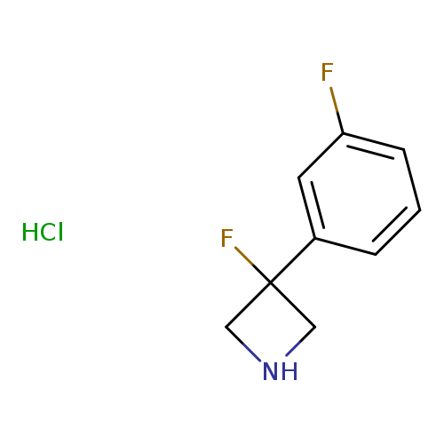3-fluoro-3-(3-fluorophenyl)azetidinehydrochloride