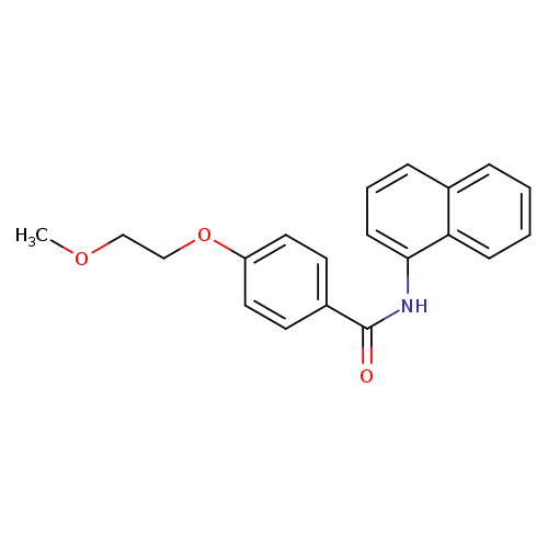 4-(2-methoxyethoxy)-N-(1-naphthyl)benzamide