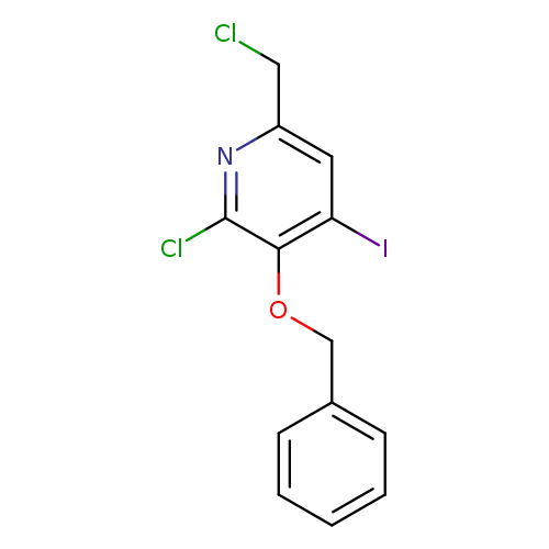 3-(Benzyloxy)-2-chloro-6-(chloromethyl)-4-iodopyridine