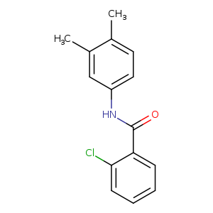 2-chloro-N-(3,4-dimethylphenyl)benzamide