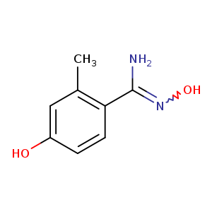 N',4-dihydroxy-2-methylbenzene-1-carboximidamide