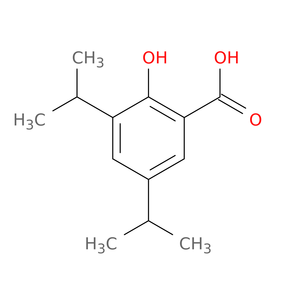 2-Hydroxy-3,5-diisopropylbenzoic acid