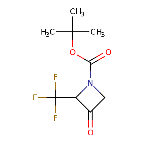 tert-butyl3-oxo-2-(trifluoromethyl)azetidine-1-carboxylate