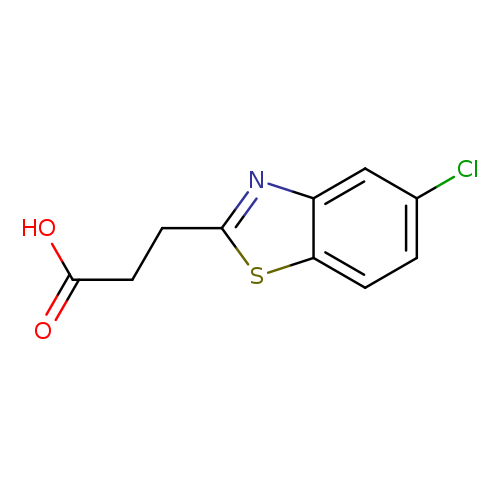 3-(5-chloro-1,3-benzothiazol-2-yl)propanoic acid