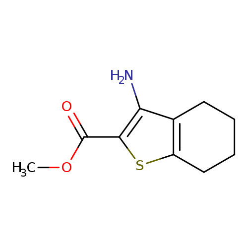 Benzo[b]thiophene-2-carboxylic acid, 3-amino-4,5,6,7-tetrahydro-, methyl ester