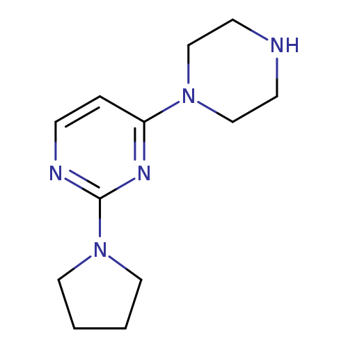 4-(Piperazin-1-yl)-2-(pyrrolidin-1-yl)pyrimidine