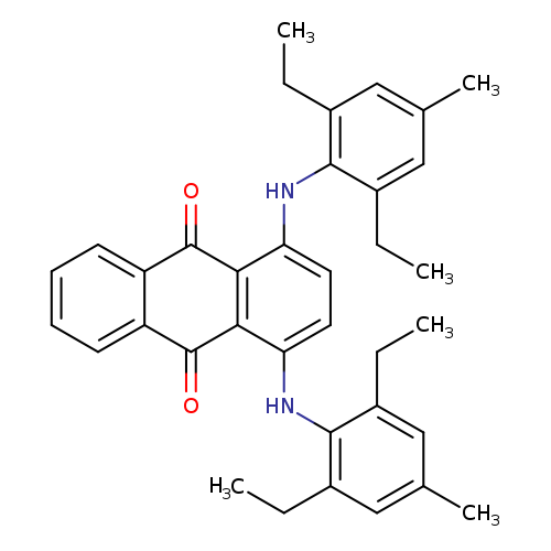 9,10-Anthracenedione, 1,4-bis[(2,6-diethyl-4-methylphenyl)amino]-