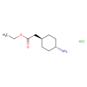 Ethyl trans-2-(4-aminocyclohexyl)acetate hydrochloride