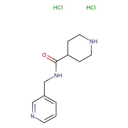 N-(Pyridin-3-ylmethyl)piperidine-4-carboxamide DiHCl
