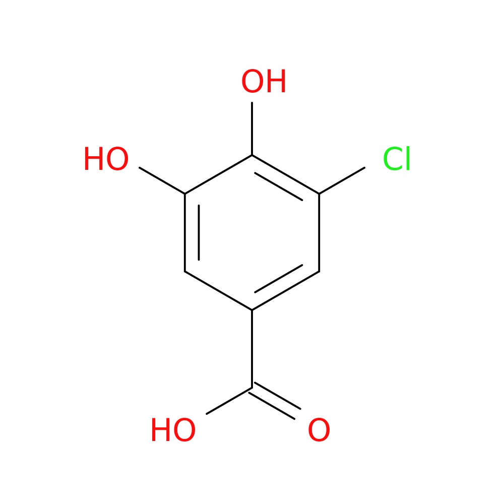 3-Chloro-4,5-dihydroxybenzoic acid