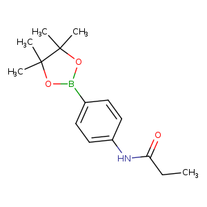 N-[4-(4,4,5,5-TETRAMETHYL-1,3,2-DIOXABOROLAN-2-YL)PHENYL]PROPANAMIDE