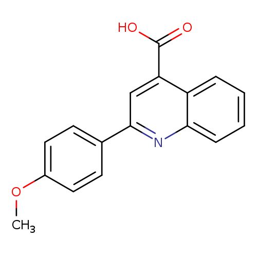 2-(4-Methoxyphenyl)quinoline-4-carboxylic acid