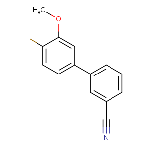 3-(4-Fluoro-3-methoxyphenyl)benzonitrile