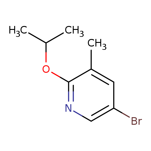 5-Bromo-2-isopropoxy-3-methylpyridine