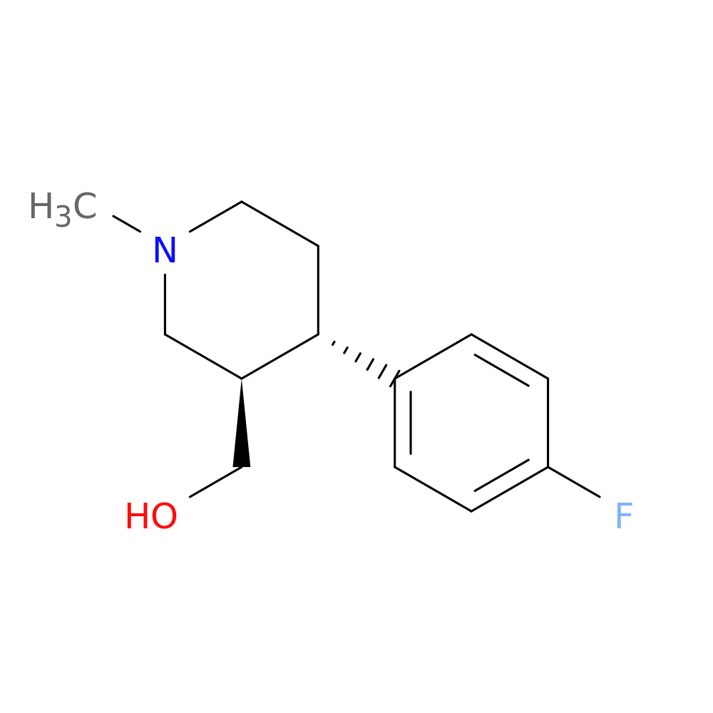 ((3R,4S)-rel-4-(4-Fluorophenyl)-1-methylpiperidin-3-yl)methanol
