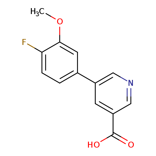 5-(4-Fluoro-3-methoxyphenyl)nicotinic acid