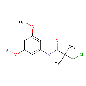3-chloro-N-(3,5-dimethoxyphenyl)-2,2-dimethylpropanamide